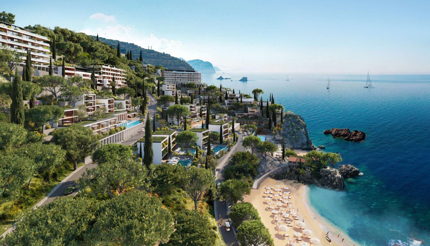 Smokva Bay — terraced hillside residences